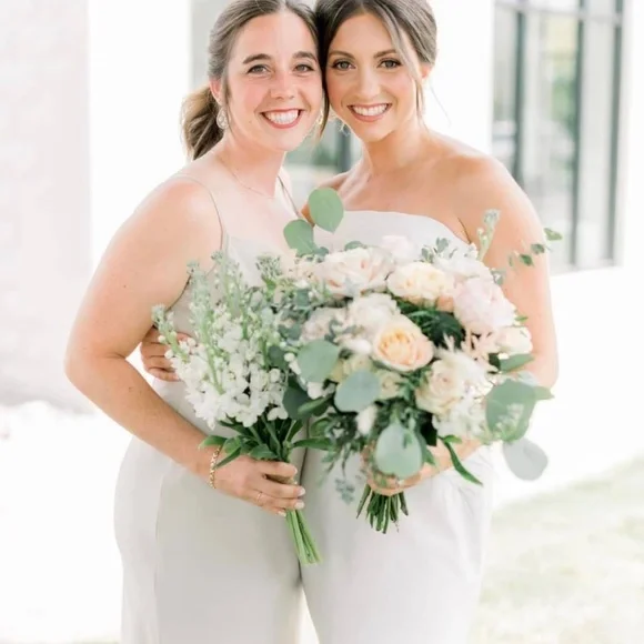 Cali Satin Charmeuse Midi Dress - Picture 3 of 9